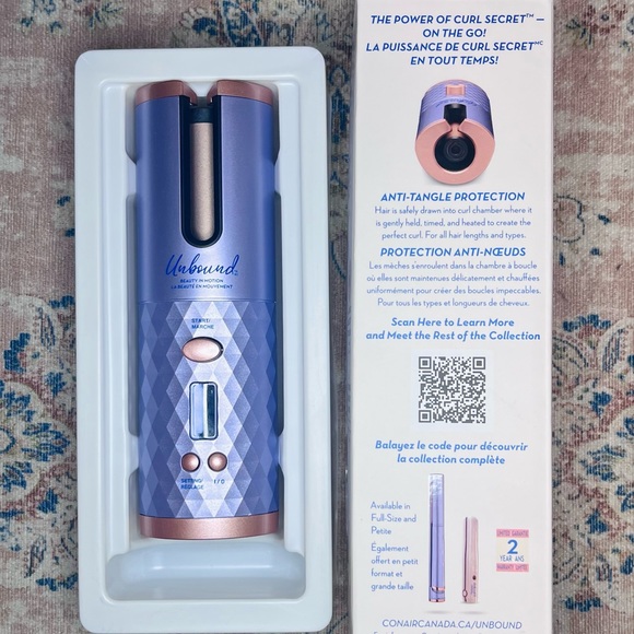 Conair Unbounded Wireless Hair Curler - Picture 2 of 7